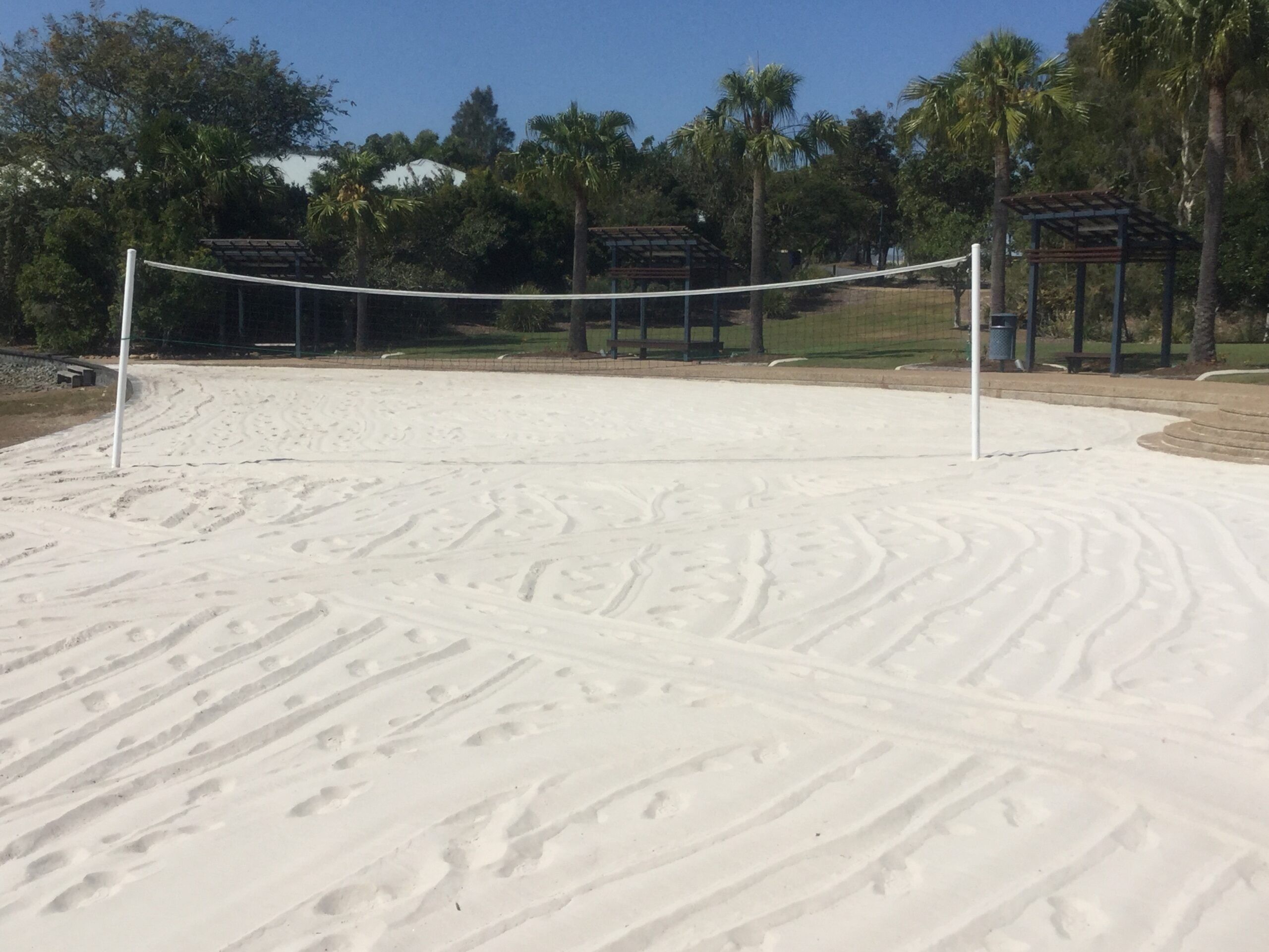 Beach Volleyball Court After